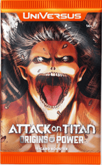 Universus Card Game - Attack on Titan: Origins of Power - Booster Pack